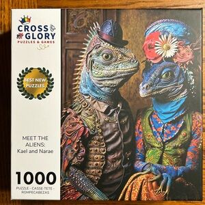 Cross & Glory 1000 Piece Puzzle - Meet the Aliens